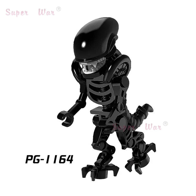 Alien vs Predator Building Blocks Action Figures-3
