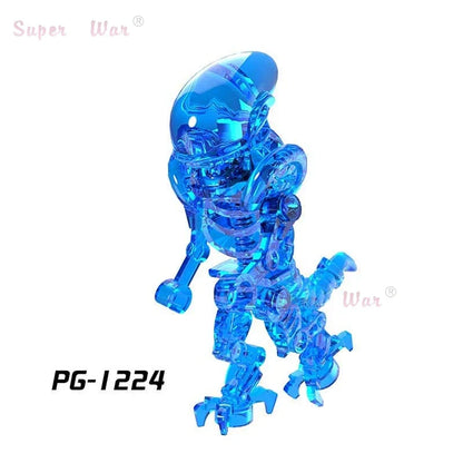 Alien vs Predator Building Blocks Action Figures-5