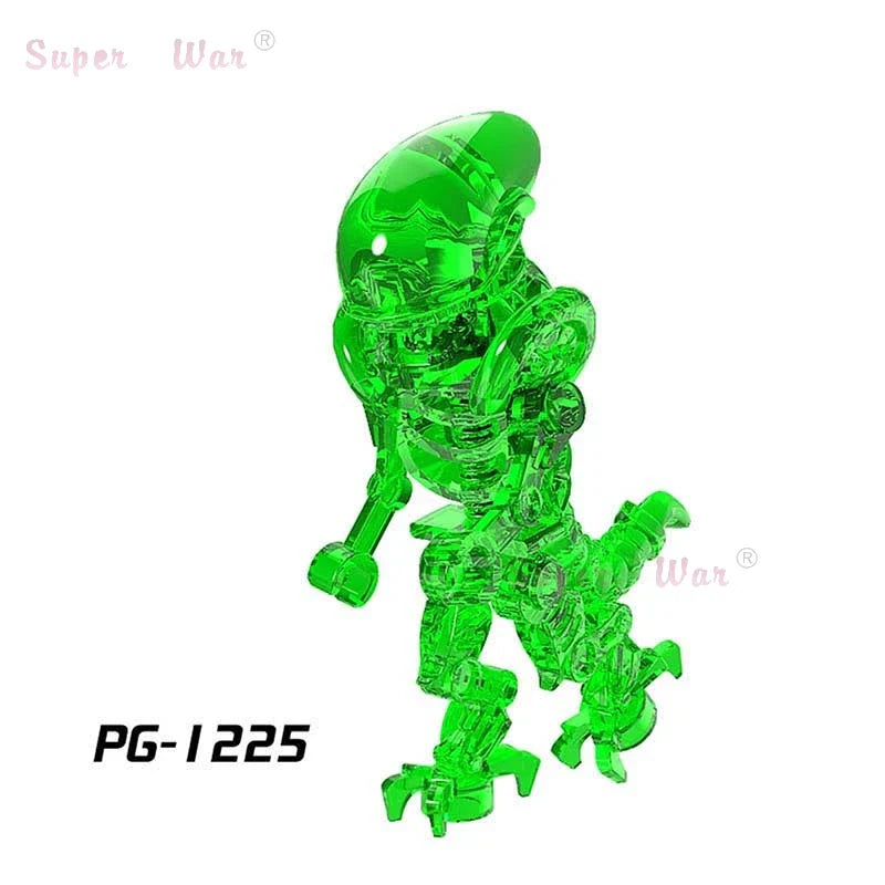 Alien vs Predator Building Blocks Action Figures-6