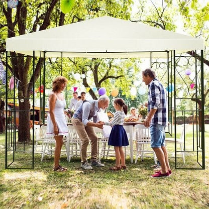 10 x 10 Feet Patio Gazebo Canopy Tent Garden Shelter-3