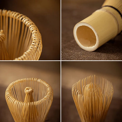 1 Piece Japanese Tea Set Matcha Green Tea Blending Brush Bamboo Utility Brush Tool Kitchen Matcha Bamboo Accessories-2