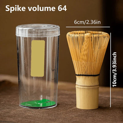 1 Piece Japanese Tea Set Matcha Green Tea Blending Brush Bamboo Utility Brush Tool Kitchen Matcha Bamboo Accessories-6