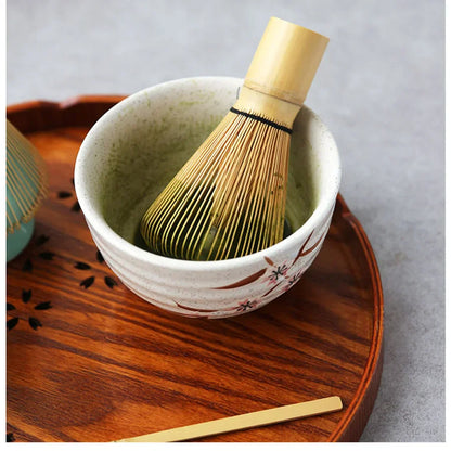 1 Piece Japanese Tea Set Matcha Green Tea Blending Brush Bamboo Utility Brush Tool Kitchen Matcha Bamboo Accessories-0
