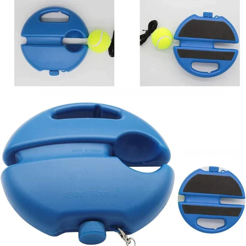 Professional Tennis Training Rebound Ball Self-Practice Tool Blue-1