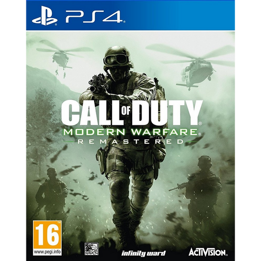 Игра Call Of Duty Modern Warfare REMASTERED за PlayStation 4 (PS4 - )-0