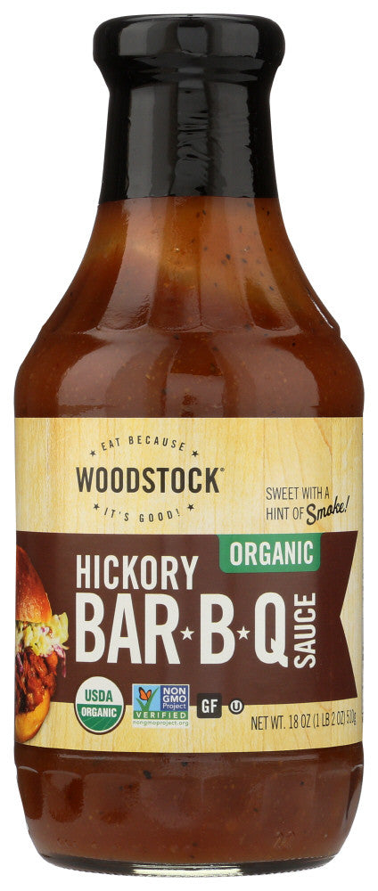 Woodstock BBQ Sauce, Hickory (12x18 OZ)-0