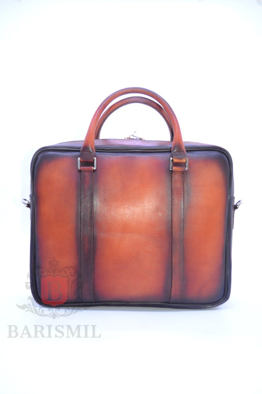Weston - Leather Laptop Briefcase-0