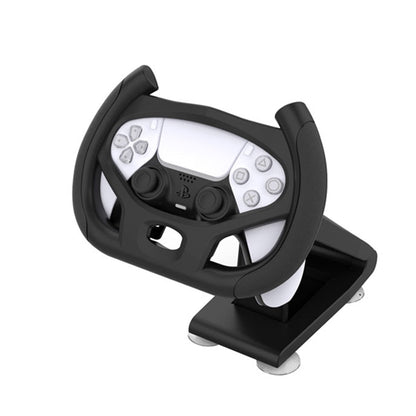 Racing Game Steering Wheel Bracket for PS5 Handle Steering Wheel Seat Frame for Playstation 5 Controller Ps5 Controller Holder-1