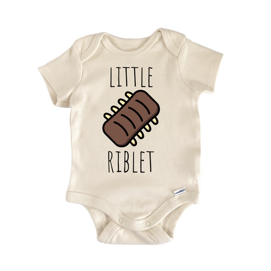 Ribs Meat Bbq Steak - Baby Bodysuit-0