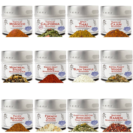Ultimate BBQ & Grilling Seasonings - 12 Pack Collection-0